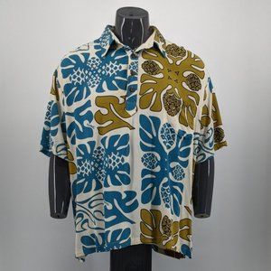 Manuhealii Pullover Aloha Shirt, XXL